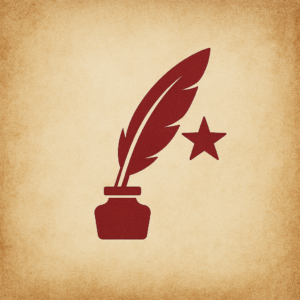 A quill and ink with a star for the featured image job posting